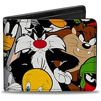 Buckle-Down Cartera Plegable Looney Tunes Accesorio de