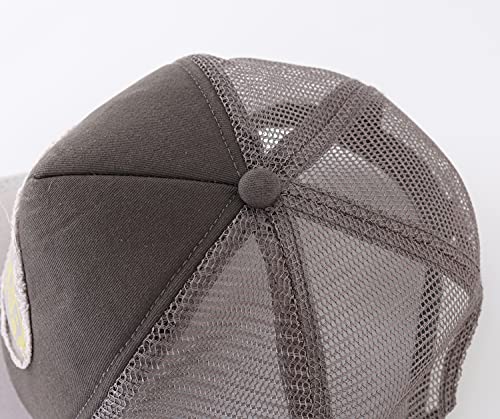 Home Prefer Men's Vintage Mesh Trucker Hat Outdoor Sport Summer Baseball Cap (Grey) #TOP3