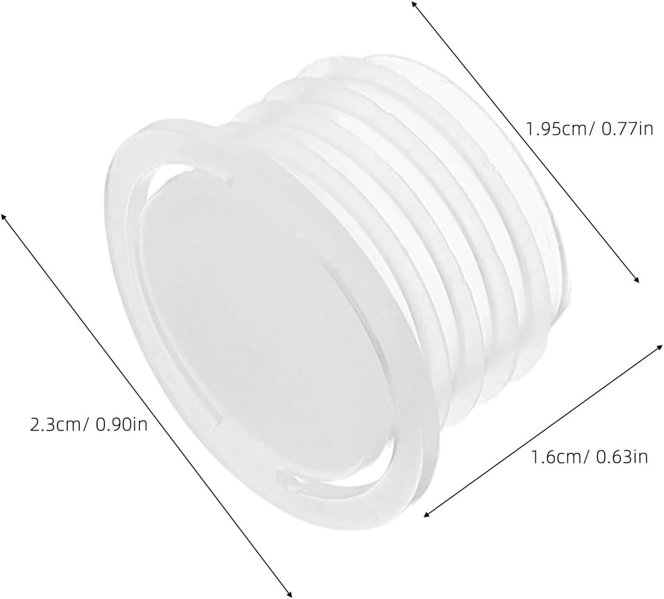 Bottle Cap Replacement Plugs 100Pcs Pull Ring Stopper Plug for Wine Bottles Plant Pots Tubes Drainage Sealing Cap Plastic Bottle