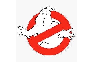 Ghostbusters Original Logo Large Magnetic Car Sticker