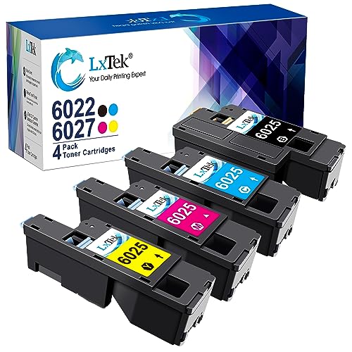 Toner LxTek pour Xerox 6027 6022 remplacez vos quatre couleurs usagées