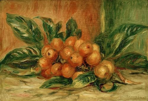 Tableau Toile Nèfle de Renoir - Affiche d'Art Décorative 60x90cm