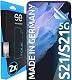 Samsung Galaxy S21 Panzerglas Schutzfolie 3D Transparent