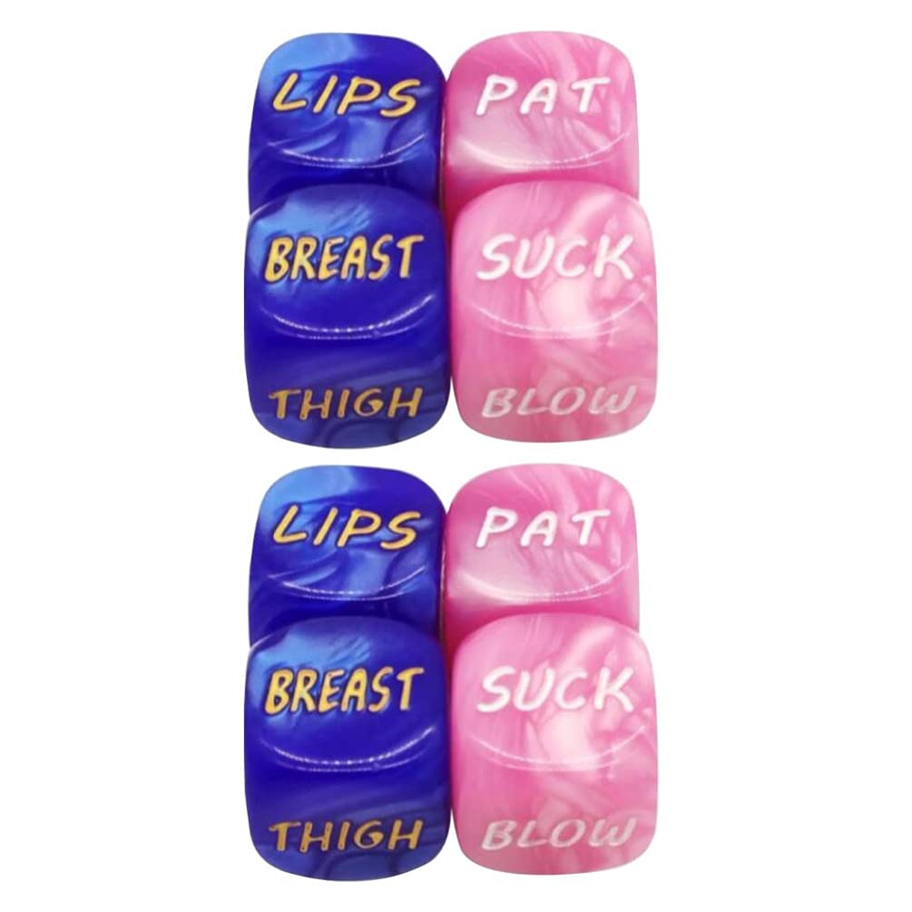 Amazon.com: NUOBESTY Small Dice 8Pcs Dice Games Romantic Couple Dice Game  for Lovers Dices Positon Dice Adult Novelty Gift for Bedroom Date Role  Playing Bed Game Bacherette Party Favors Polyhedral Dice Set :