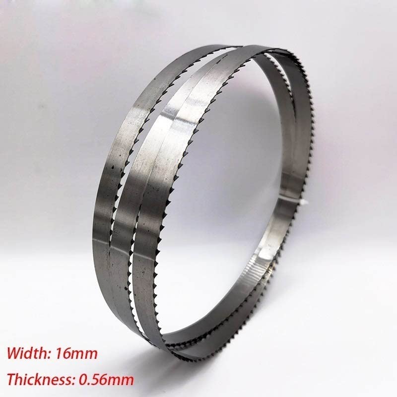Brzeszczot taśmowy, Zestaw 2 brzeszczotów do pił taśmowych obróbki drewna M42 Bi-Metal 1826 mm 6-16 4-14 zębów na cal(16mm,8 Tooth)