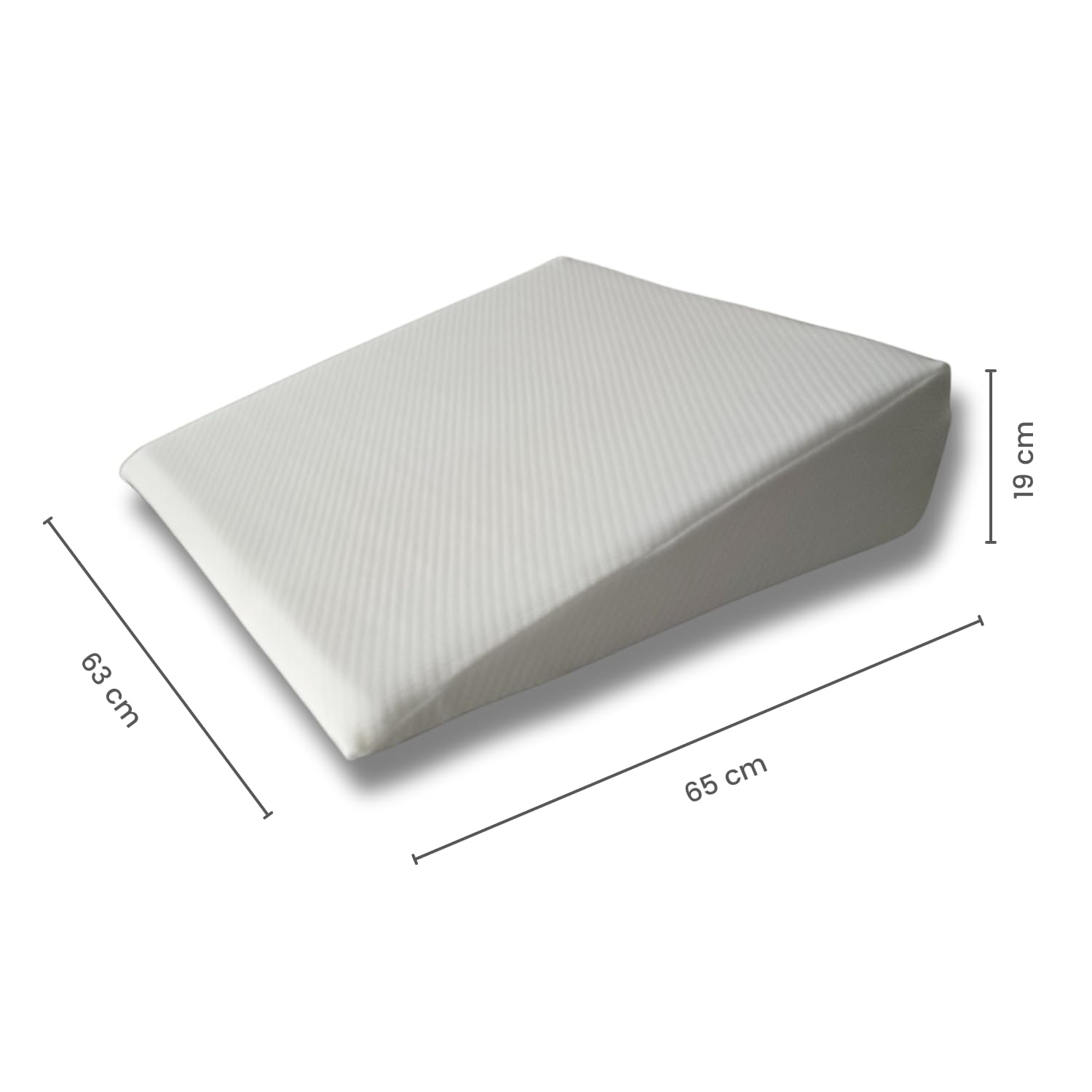 3 PAGEN Cuscino ortopedico a cuneo per letto e divano, cuscino anti-reflusso, lavabile, per sollevare le gambe o la parte superiore del corpo, cuscino di posizionamento previene il russamento e il