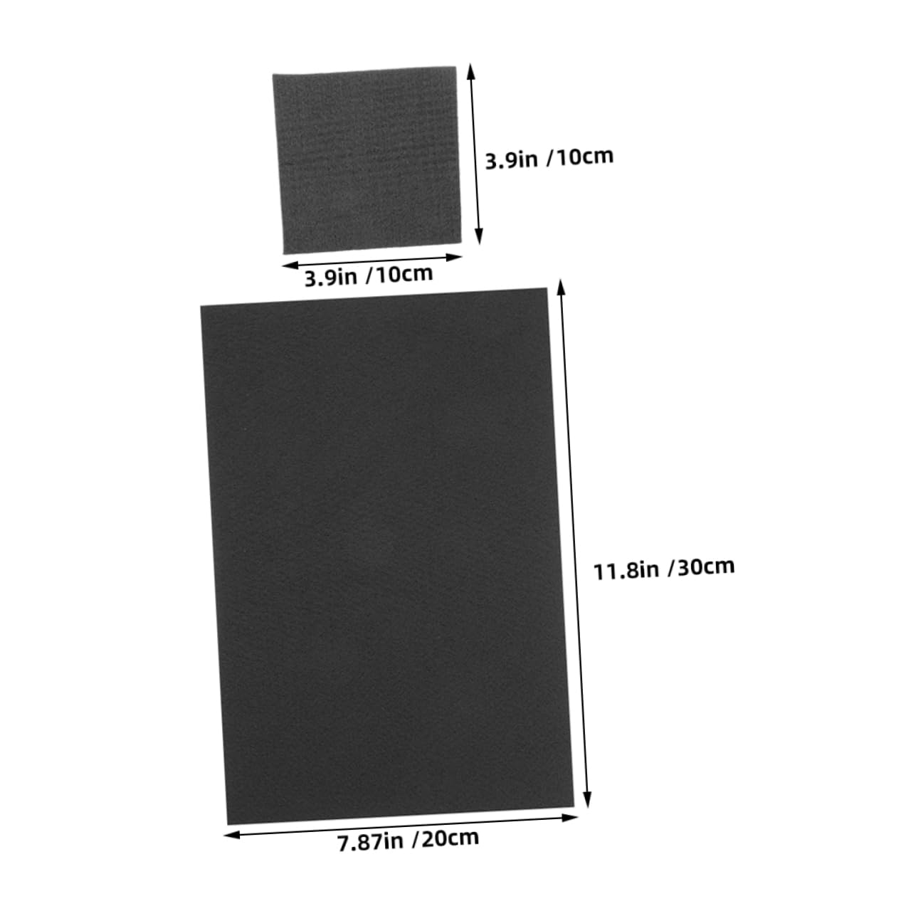 Garneck Insulated Carbon Fiber Blanket Welding Heat Shield Thicken Felt Fireproof for Vacuum Furnace Protective Mat