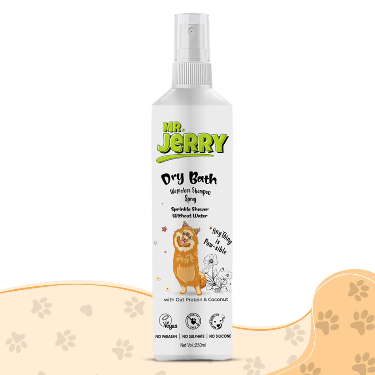 See full amazon price history chart for MR. JERRY Dog Mr Jerry Dry Bath Waterless Shampoo For Pets With Oat Protein & Coconuts,200 Milliliter MR. JERRY Dog Mr Jerry Dry Bath Waterless Shampoo For Pets With Oat Protein & Coconuts,200 Milliliter (B0C9MM9GJV) Amazon Price History, Amazon Price Tracker