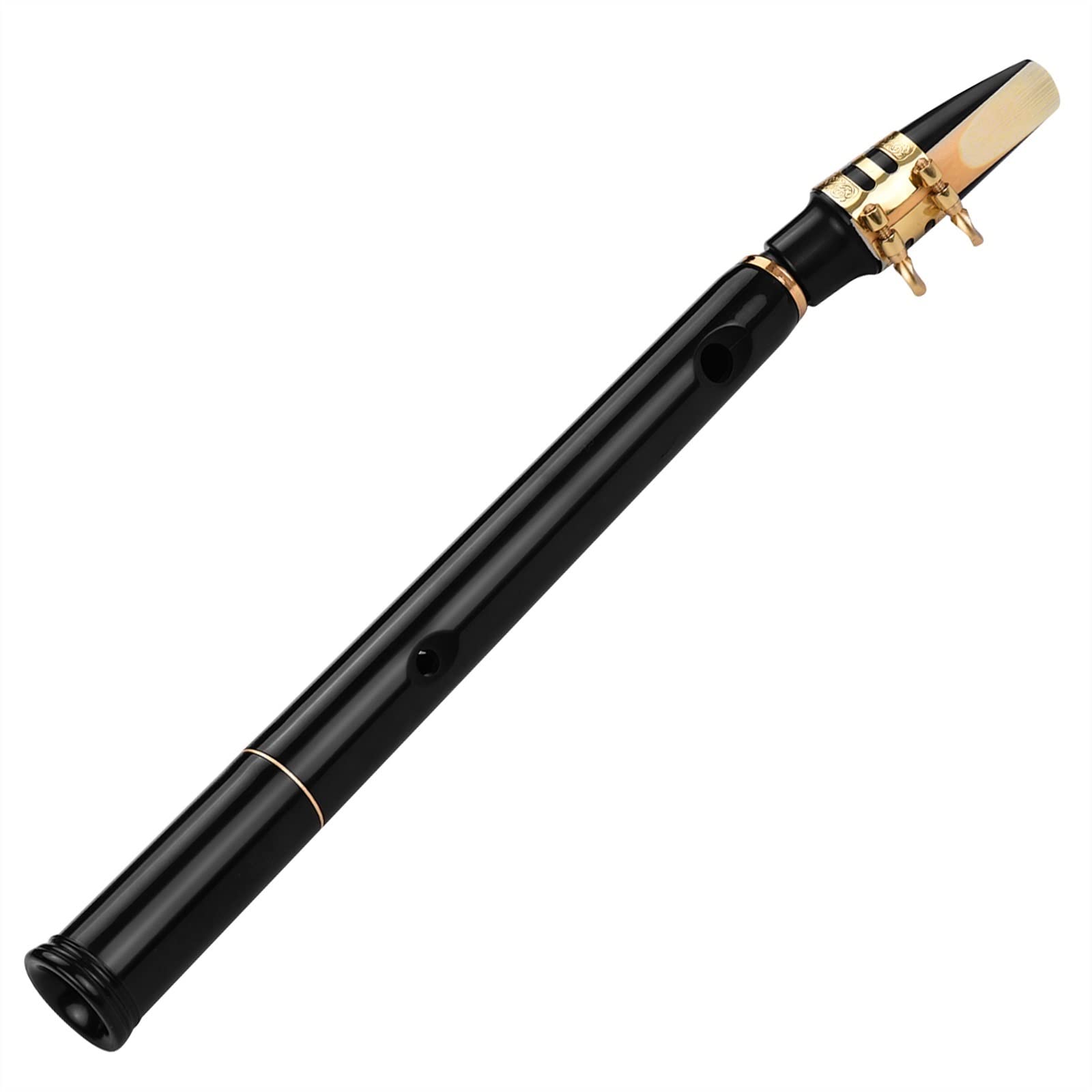 Saxofón Profesional C Key Mini Saxofón De Bolsillo Sax Material ABS Instrumento De Viento De Madera