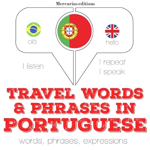Travel words and phrases in Portuguese cover art