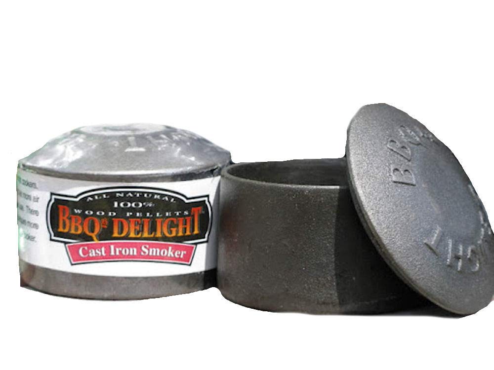Hickory Holzpellets mit Räuchertopf