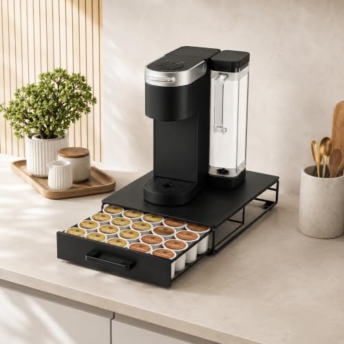 Image of Coffee Pod Storage Drawer for Keurig K-Cup Pods, Holds 35 Capsules
