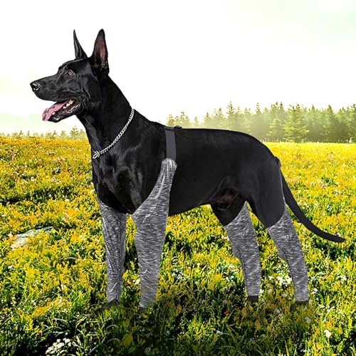 Combinaison de convalescence pour chien imperméable anti-léchage réglable - 3