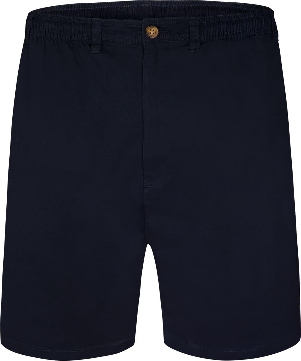 Espionage Men's Navy Kingsize Stretch Twill Shorts 3XL