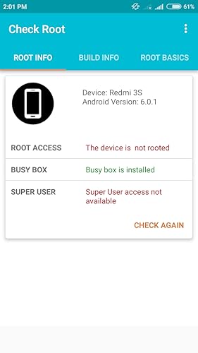 Check Root