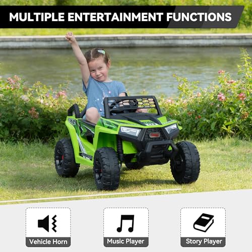 TOBBI 12V Kids Electric UTV