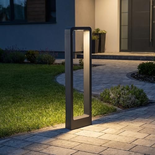 Lampadaire moderne en aluminium Alpinaluz 10W - Illumine vos soirées sur le patio et au jardin
