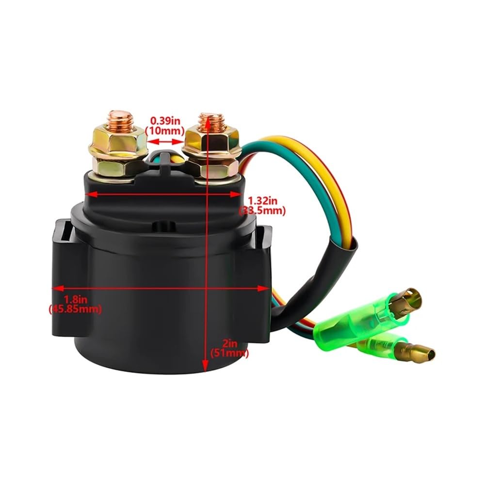 Motocicletta Relè Solenoide Avviamento Solenoide Relè Avviamento Per TRX200SX TRX250 EX X TRX300 TRX350 D TRX400EX ATC125M ATC250SX FL350R NH80MD CH125