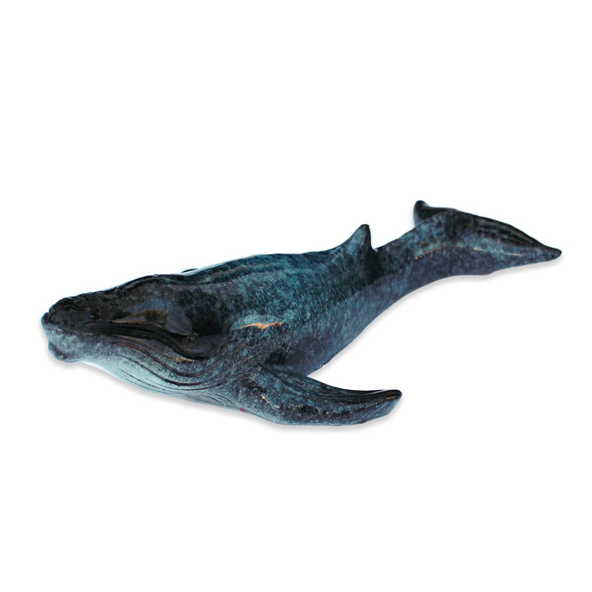 California Seashell Company Mini Blue Whale 4" Resin Figurine