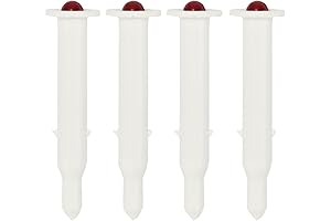 4Pcs White Turkey Temperature Meters