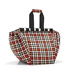 1 Reißverschluss-Innentasche Reisenthel easyshoppingbag Einkaufstasche Glencheck red 30 L