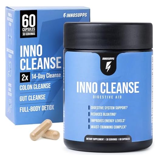 Inno Cleanse - Waist Trimming Complex | Digestive System Support & Aid | Reduced Bloating | Improves Energy Levels | Gluten Free, Vegan Friendly