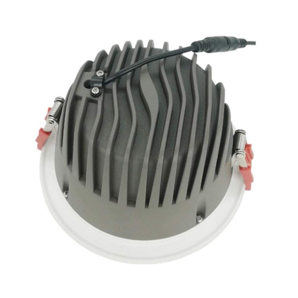 Foco empotrable LED de 12 W y 15 W con CRI90, Alta reproducción cromática, iluminación Interior, Luces empotradas de 2700 K, 3000 K, 4000 K y 6000 K, Accesorios para iluminación de baño.