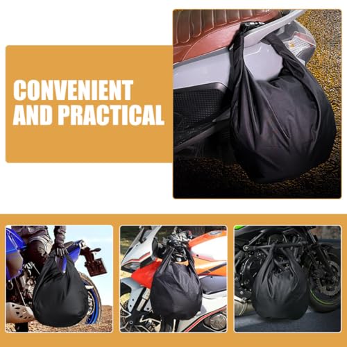 Bolsa portátil con cierre para llevar el casco de moto y esquí 5