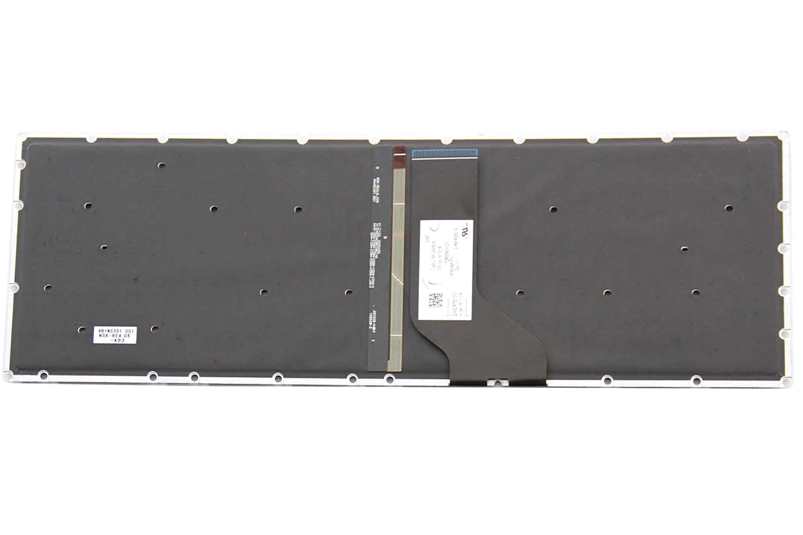 Clavier AZERTY Français Filaire Pour PC Portable ACER - Modèles Aspire V3-574T, ES1-732, F5-573, Noir