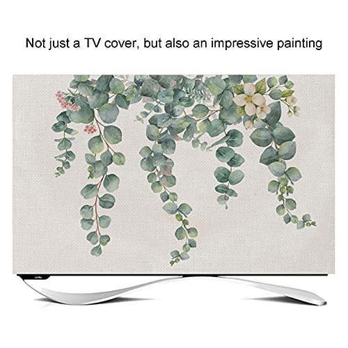 Tv Dust Cover 70in/75in Opknoping Type Gebogen Computer Televisie Cover Doek Kunst Muur Opknoping Voor LCD LED Indoor… - Image 7