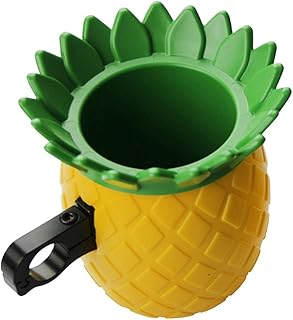 TOSSPER 1pc Bike Bottle Holder, Pineapple Shape Bicycle Cup Cages Cycling Water Drink Rack for Bicycles Mountain Bikes Wheelchair