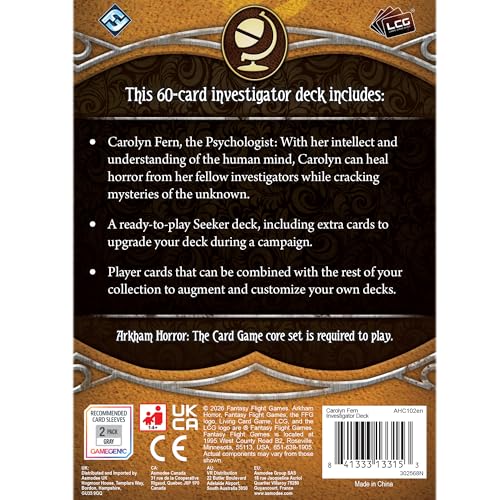 Arkham Horror: The Card Game - Carolyn Fern Investigator Deck miniatura 3