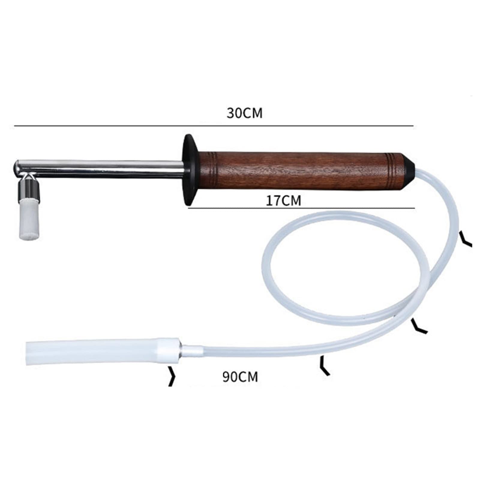 Cepillo de limpieza de máquina de café de acero inoxidable, cepillos de vapor de alta presión para el hogar, dormitorio, bar, cafetería, máquina de café