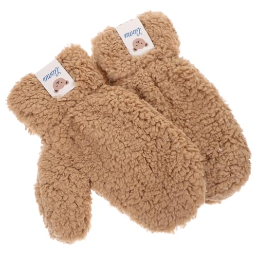 Winter Gloves Women Cartoon Mittens Boys and Girls Gloves Years Old Warmest Fleece for Girls Thicken Plush Mittens - Main Image