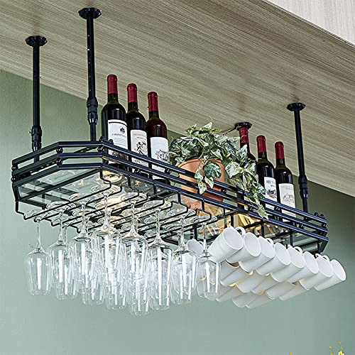 Casier à vin suspendu pour optimiser l'espace et ranger vos verres - 2