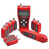  NF-388 Netzwerkkabel-Tester für Ethernet, LAN, Telefon, Kabelfinder, USB-Koaxialkabel, 8 x Far-End-Stecker
