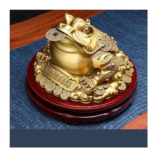 Crapaud en Laiton pour Décorations de Table | Créez une Ambiance Zen à la Maison