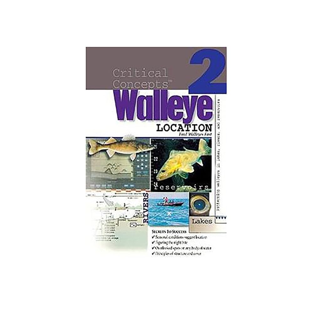 Livre Stratégiques Concepts Doré Jaune 2 Emplacement in-Fisherman pour optimiser votre technique