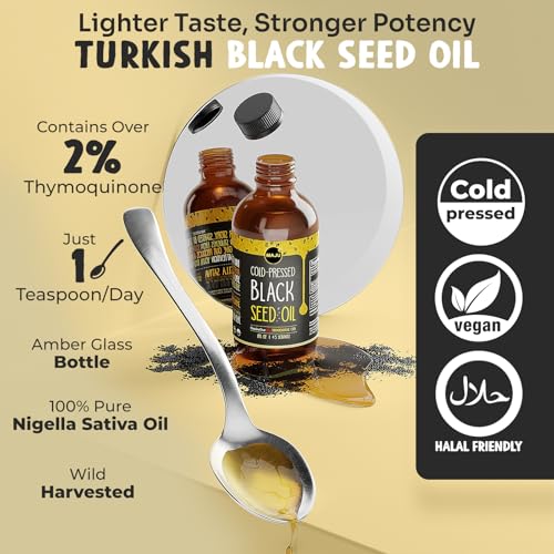 image for Maju Superfoods MAJU Black Seed Oil - 3 Times Thymoquinone, Cold-Press