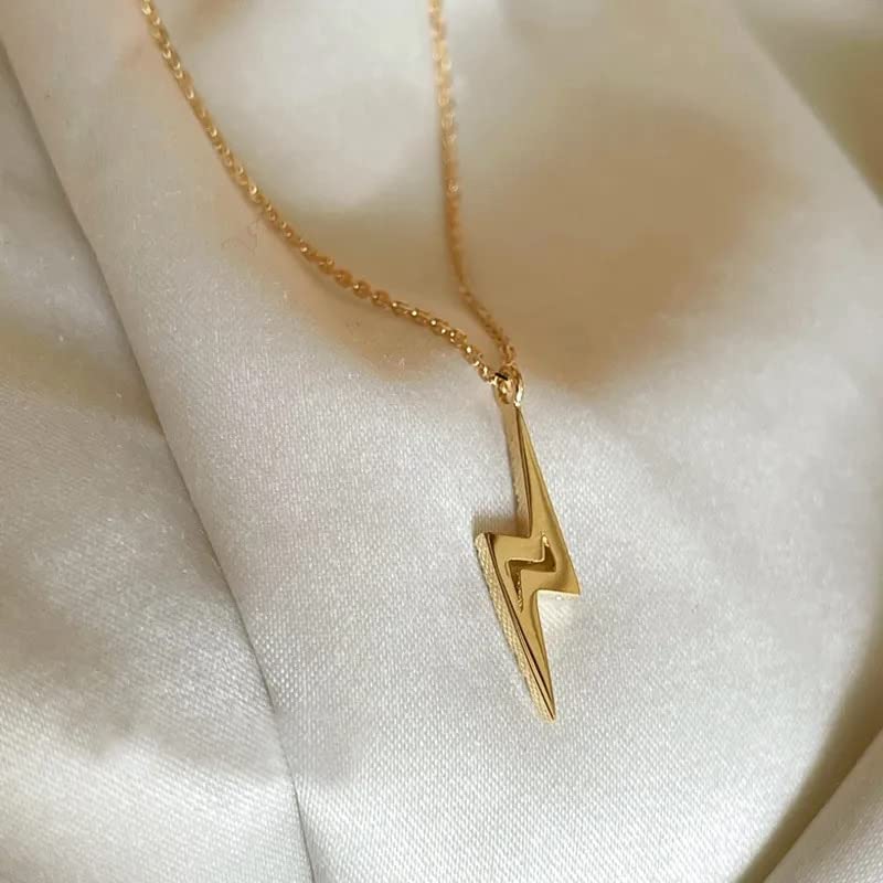 Collier éclair argent 925, le bijou chic du quotidien - 2