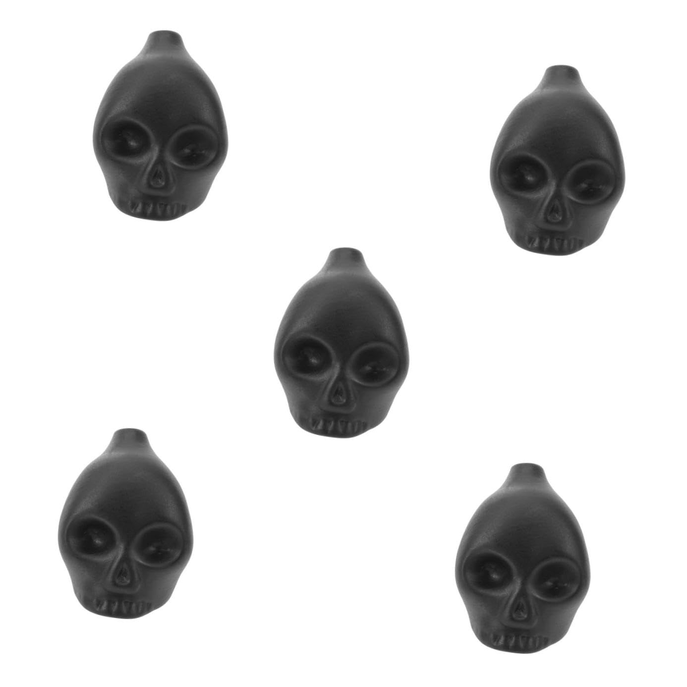 BESPORTBLE Todespfeife Totenkopfpfeife Halloweenpfeife Totenpfeife Geisterkommunikation elektrische Zahnbürste Kostüm Abs schreiende Pfeifenstütze Party- -Pfeife Keramik Black