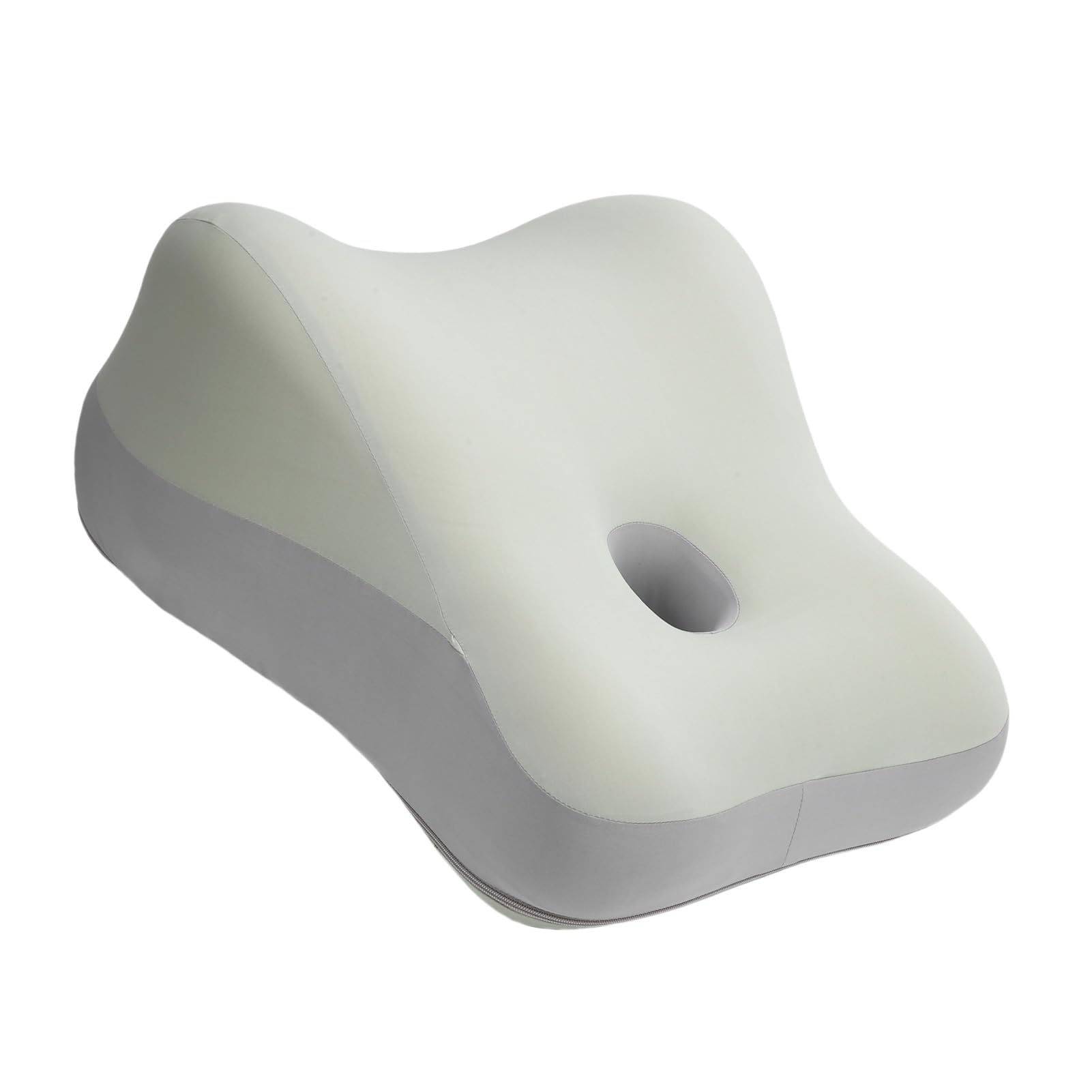 ZJchao Almohada de Algodón de Algodón de Cojín de Cojín para Que Duerme en Reposo en Las Piernas Elevadoras con Soporte para el Cuerpo Multi Posición de Uso (Green)
