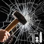 DARUITE Glass Safety Film, 4 Mil Clear Shatterproof Security Glass Film, Safety Adhesive Anti-Shatter Window Films for Home, Display Cabinet, Supermarket, and Office (44.3x200cm)