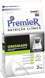 Premier nutrição clínica obesidade cães de pequeno porte 2kg Premier Pet para Todas Pequeno Todas as fases -