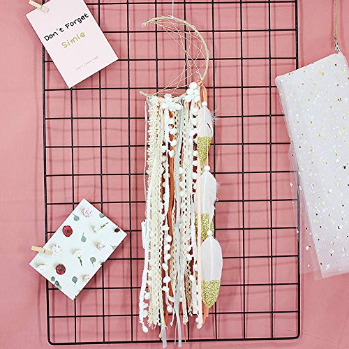Romantische dromenvanger, unieke hangende ornamenten, delicate wanddecoratie, cadeaus voor thuis kerstverjaardag - Image 5