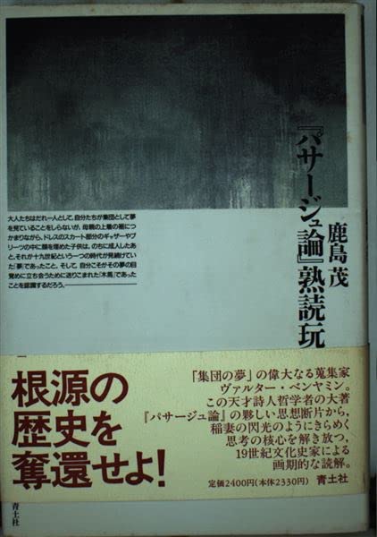 パサージュ論熟読玩味 | 鹿島 茂 |本 | 通販 | Amazon
