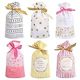 Exquisites Design: Die Snack-Tasche hat ein schönes Band zur einfachen Aufbewahrung. Diese Taschen können Geschenke schöner machen.