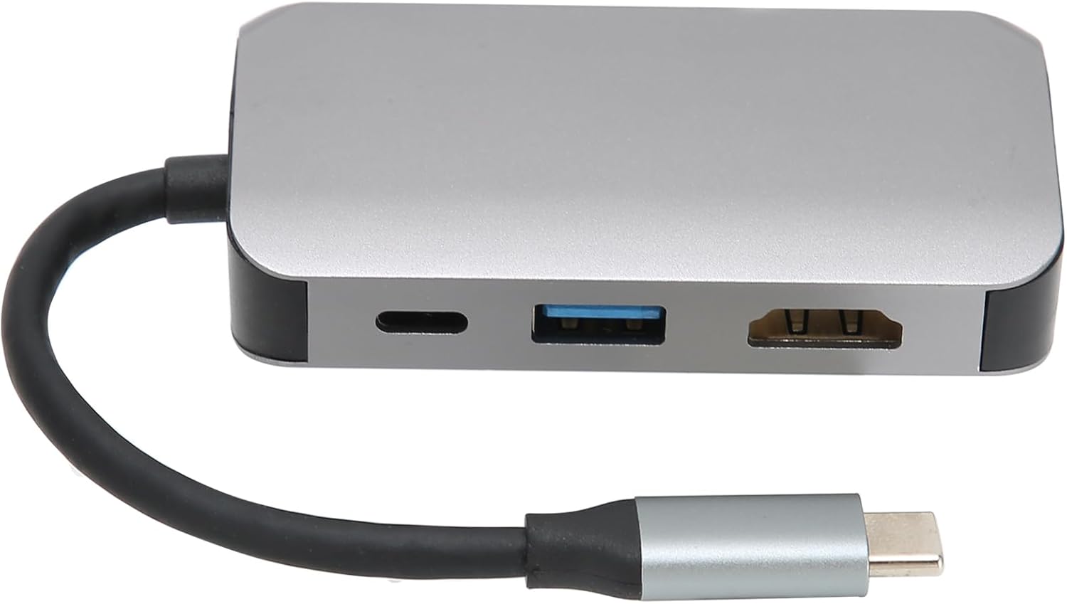 Zunate 4 en 1 Hub USB C a HDMI/VGA/USB/PD 60W 5Gbps 4K