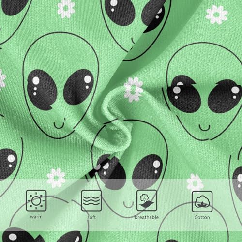 Little Girls Underwear Soft Cotton Alien Kids Panties in Sizes 2/3t, 4t, 5t, 6 and 83