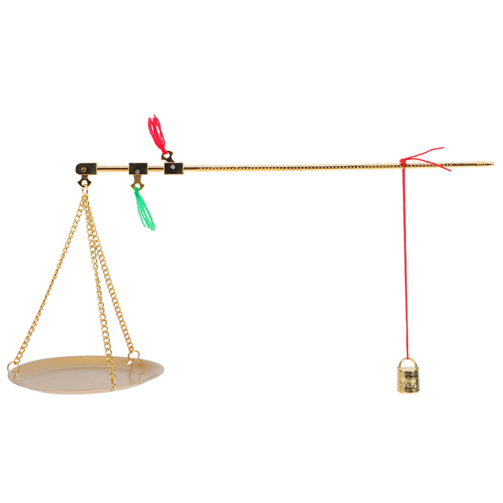 Yardwe Digital Kitchen Scale Traditional Chinese Medicine Scale Old Traditional Goldsmith Weight Brass Weighing Scale Scale Small Handheld Food Weight Scale-picture-20